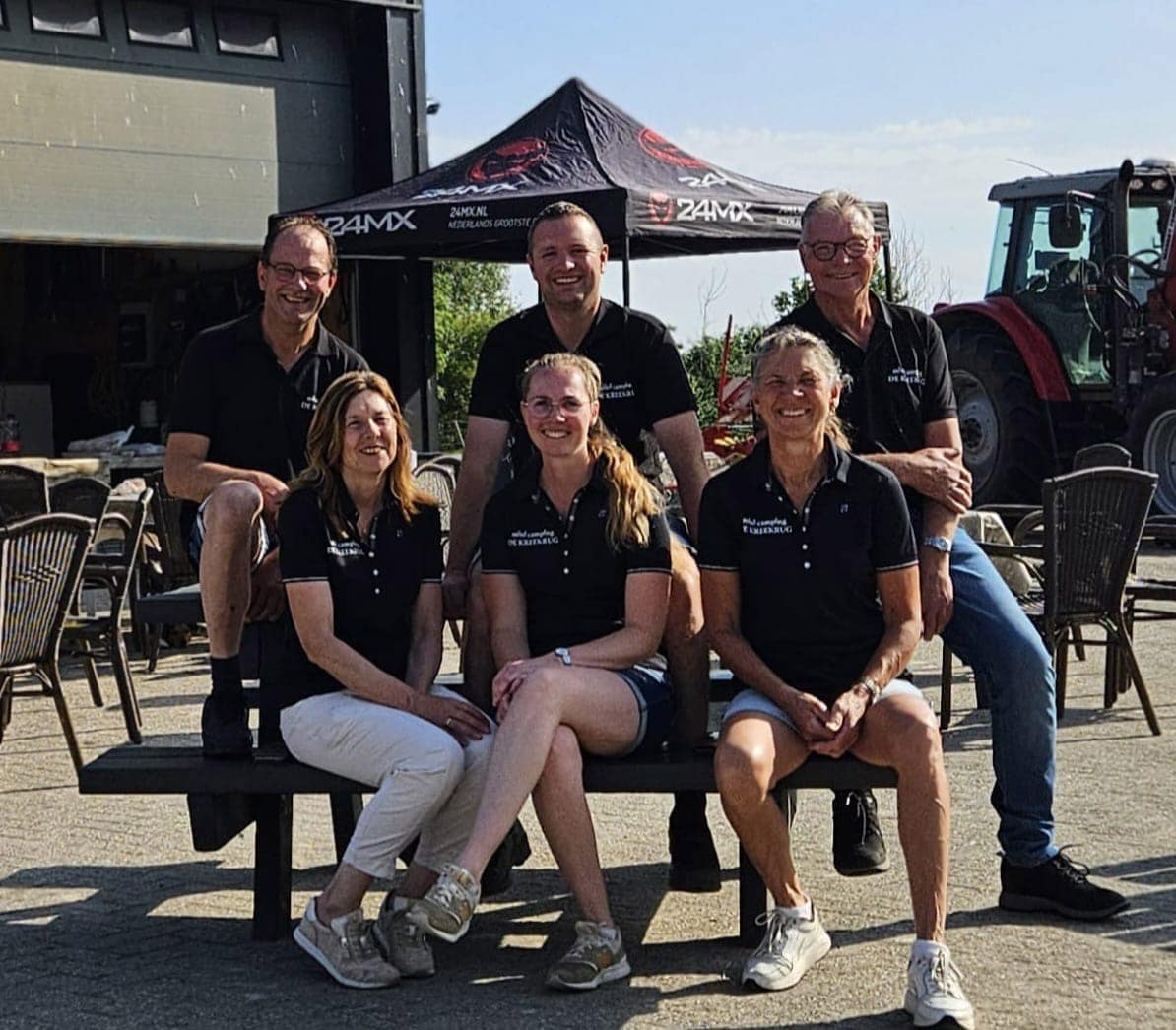 Ons team, familie de kreekrug